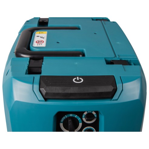 Aspirateur Makita VC006GMZ01 - 40Vmax x2 - 40L poussière sèche, 30L liquides, filtre M HEPA, autonettoyant - Sans batteries ni c