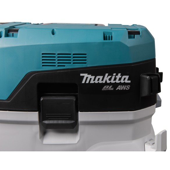 Aspirateur Makita VC006GMZ01 - 40Vmax x2 - 40L poussière sèche, 30L liquides, filtre M HEPA, autonettoyant - Sans batteries ni c