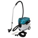 Aspirateur Makita VC006GMZ01 - 40Vmax x2 - 40L poussière sèche, 30L liquides, filtre M HEPA, autonettoyant - Sans batteries ni c