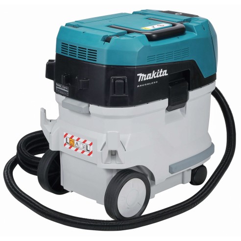 Aspirateur XGT® Makita VC007GLZ01 - 40L, 180 mbar, moteur sans balais, auto-nettoyage HEPA - Sans batteries ni chargeur