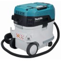 Aspirateur XGT® Makita VC007GLZ01 - 40L, 180 mbar, moteur sans balais, auto-nettoyage HEPA - Sans batteries ni chargeur
