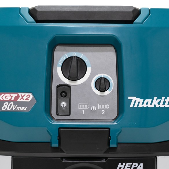 Aspirateur XGT® Makita VC007GLZ01 - 40L, 180 mbar, moteur sans balais, auto-nettoyage HEPA - Sans batteries ni chargeur