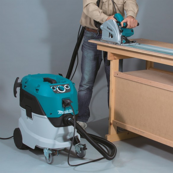 Aspirateur humide/sec Makita VC4210LX - 1200W, 42L, Filtre autonettoyant