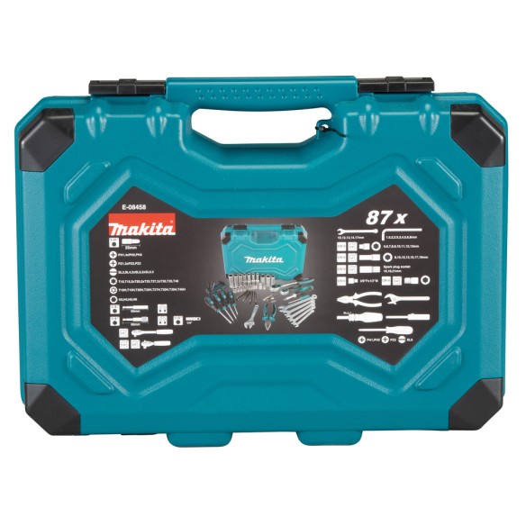Coffret Outils à main Makita E-08458 - 87 Pièces