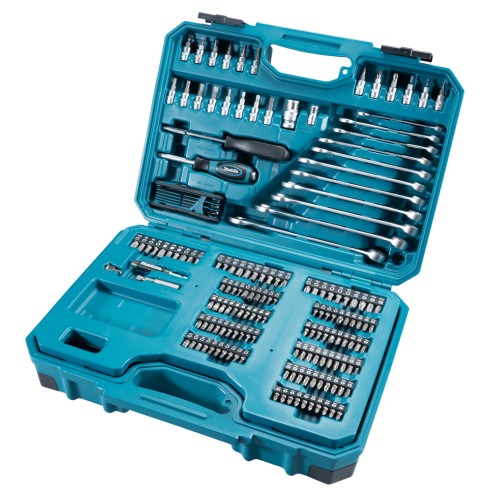 Coffret Outils avec Clés, Embouts et Douilles Makita E-10883 - 221 Pièces
