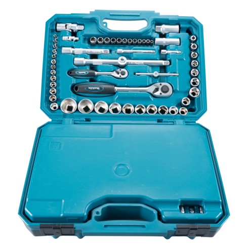 Coffret Outils avec Clés, Embouts et Douilles Makita E-10883 - 221 Pièces