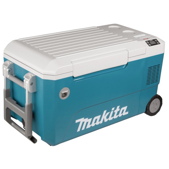 Réfrigérateur et chauffe-eau portable Makita CW002GZ01 - Capacité 50 L, refroidissement et chauffage réglables