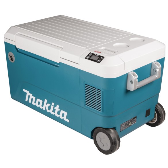 Réfrigérateur et chauffe-eau portable Makita CW002GZ01 - Capacité 50 L, refroidissement et chauffage réglables
