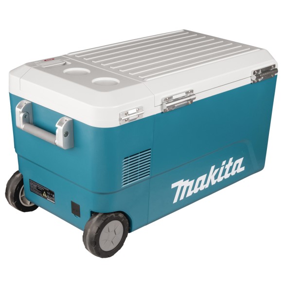 Réfrigérateur et chauffe-eau portable Makita CW002GZ01 - Capacité 50 L, refroidissement et chauffage réglables