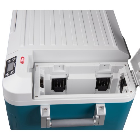 Réfrigérateur et chauffe-eau portable Makita CW002GZ01 - Capacité 50 L, refroidissement et chauffage réglables