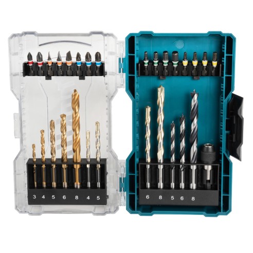 Coffret de forets et embouts pour perceuse Makita E-07054 - 29 pcs