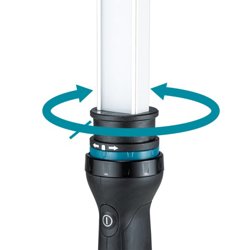 Lumière LED type barre pliable Makita DML818 - 18V - 1700 lumens - 3 modes d'éclairage