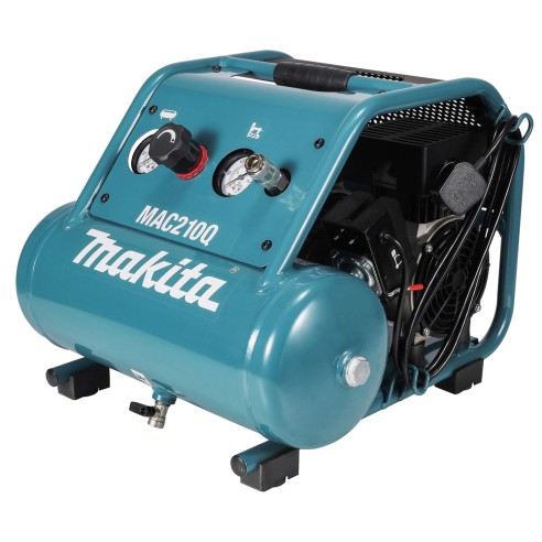 Compresseur d'air Makita MAC210Q - 650 W, 7,6 L, sans huile, 9,3 bar, 56,6 l/min