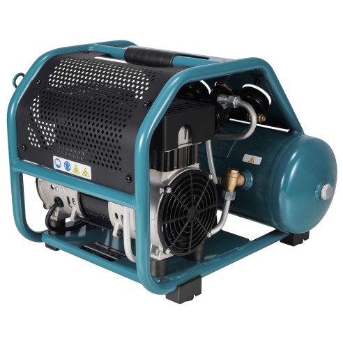 Compresseur d'air Makita MAC210Q - 650 W, 7,6 L, sans huile, 9,3 bar, 56,6 l/min