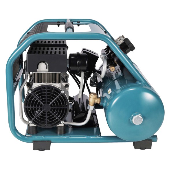 Compresseur d'air Makita MAC210Q - 650 W, 7,6 L, sans huile, 9,3 bar, 56,6 l/min