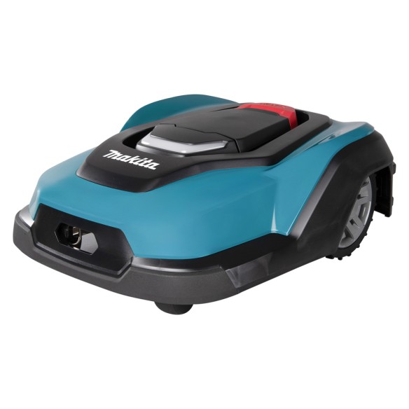 Robot tondeuse Makita RM350D - 18V, 240 mm de largeur de coupe, charge rapide et silencieux