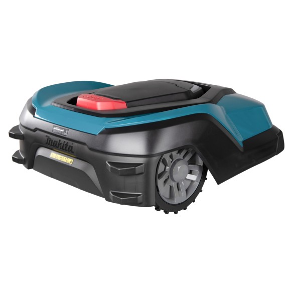 Robot tondeuse Makita RM350D - 18V, 240 mm de largeur de coupe, charge rapide et silencieux