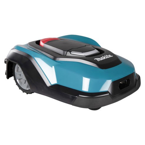 Robot tondeuse Makita RM350D - 18V, 240 mm de largeur de coupe, charge rapide et silencieux