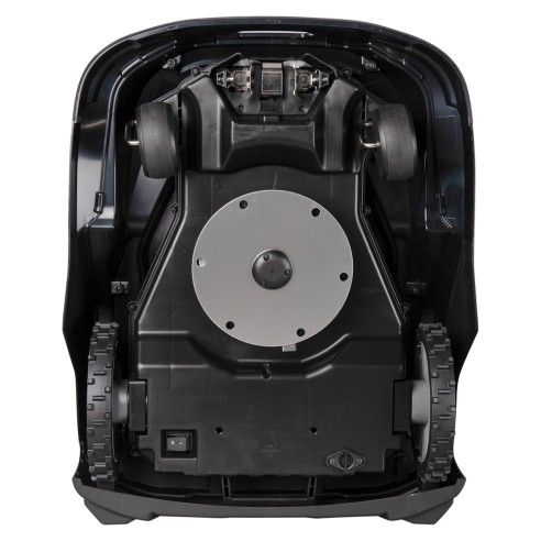 Robot tondeuse Makita RM350D - 18V, 240 mm de largeur de coupe, charge rapide et silencieux