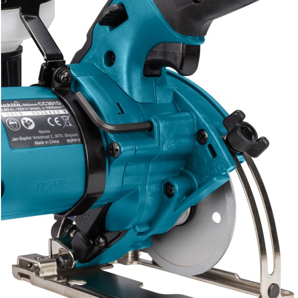 Coupeur de diamant portable Makita CC301DZ - 12Vmax - Disque 85 mm - Sans batterie ni chargeur ni Coffret