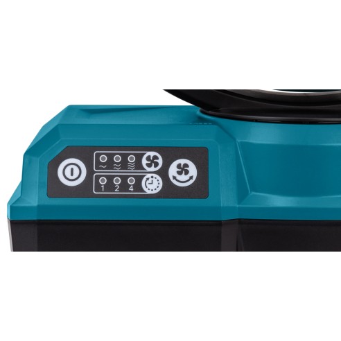 Ventilateur portable Makita CF001GZ - 40Vmax - 3 vitesses et oscillation automatique 45º - Sans batterie ni chargeur