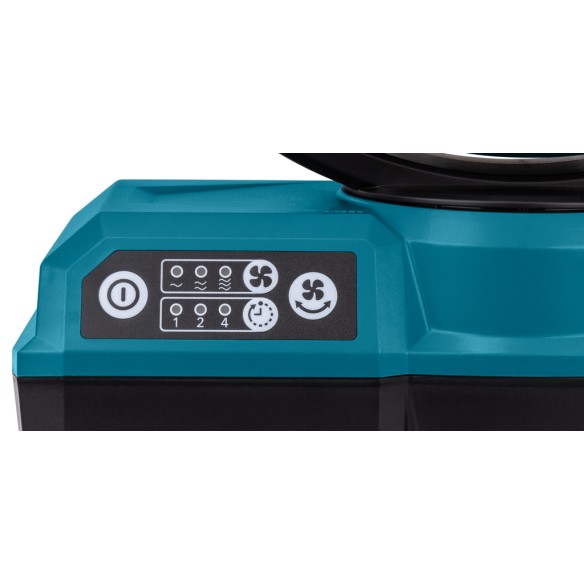 Ventilateur portable Makita CF001GZ - 40Vmax - 3 vitesses et oscillation automatique 45º - Sans batterie ni chargeur