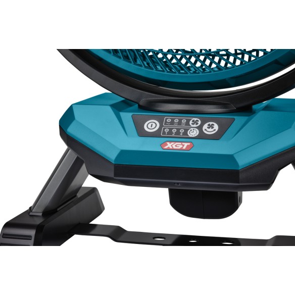 Ventilateur à batterie Makita CF002GZ - 40Vmax - 3 vitesses - Oscillation horizontale et verticale - Sans batterie ni chargeur