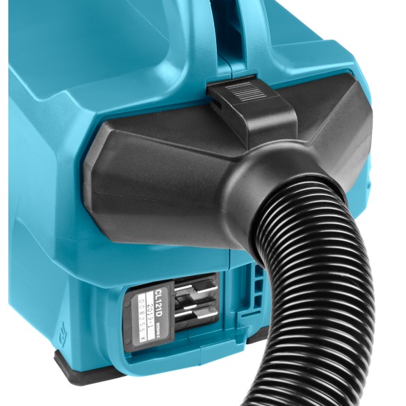 Aspirateur portable Makita CL121DZ 12V - 46 mbar - 0,5 L - Idéal pour le nettoyage de voitures - Sans batterie ni chargeur
