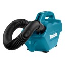 Aspirateur portable Makita CL121DZ 12V - 46 mbar - 0,5 L - Idéal pour le nettoyage de voitures - Sans batterie ni chargeur