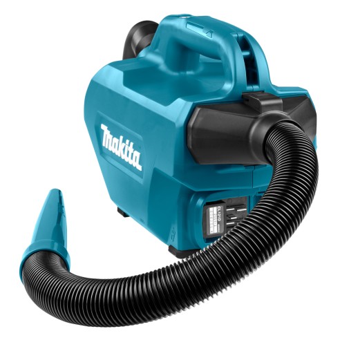 Aspirateur portable Makita CL121DZ 12V - 46 mbar - 0,5 L - Idéal pour le nettoyage de voitures - Sans batterie ni chargeur