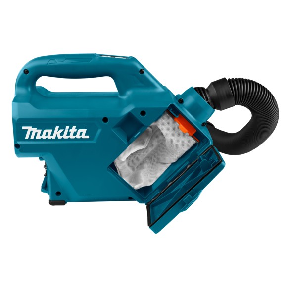 Aspirateur portable Makita CL121DZ 12V - 46 mbar - 0,5 L - Idéal pour le nettoyage de voitures - Sans batterie ni chargeur