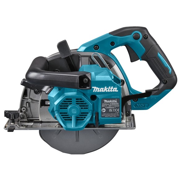 Coupeur de métal Makita CS002GZ 40V - Frein électrique, lumière LED, 185 mm - Sans batterie ni chargeur ni Coffret