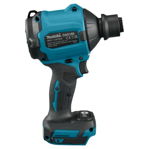 Pistolet souffleur Makita DAS180Z - 18V LXT, 4 vitesses, moteur sans balais - Sans batterie ni chargeur ni Coffret