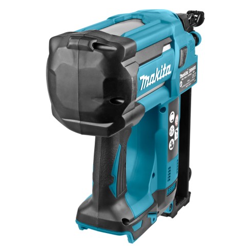 Cloueuse pneumatique Makita DBN600Z 18V - clous de 25-64mm, réglage de profondeur, lumière LED - Sans batterie ni chargeur ni Co