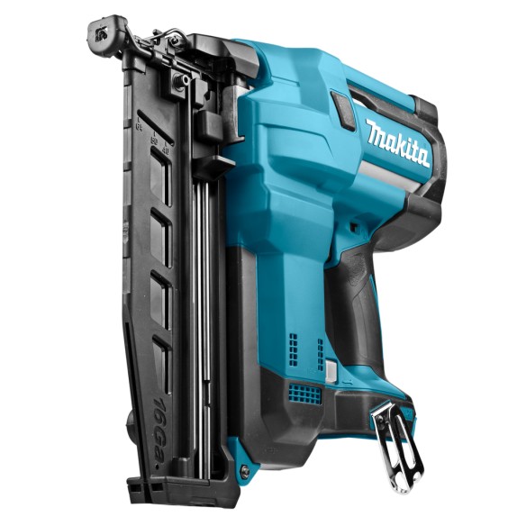 Cloueuse pneumatique Makita DBN600Z 18V - clous de 25-64mm, réglage de profondeur, lumière LED - Sans batterie ni chargeur ni Co
