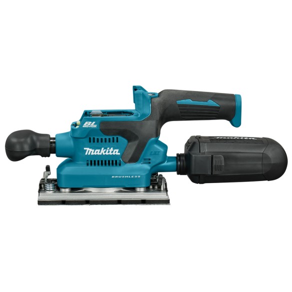 Ponceuse orbitale Makita DBO382Z - 18V - Moteur sans balais - 3 vitesses - Collecte de poussière - Sans batterie ni chargeur ni 