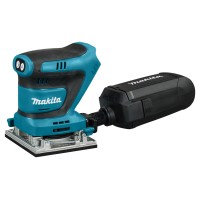 Ponceuse orbitale sans-fil Makita DBO482Z - 18V, frein électrique, collecte de poussière - Sans batterie ni chargeur ni Coffret