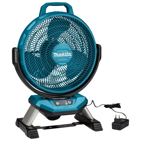 Ventilateur à batterie Makita DCF301Z - 18V, 3 vitesses, oscillant, 330 mm - Corps seul (Sans batterie ni chargeur)
