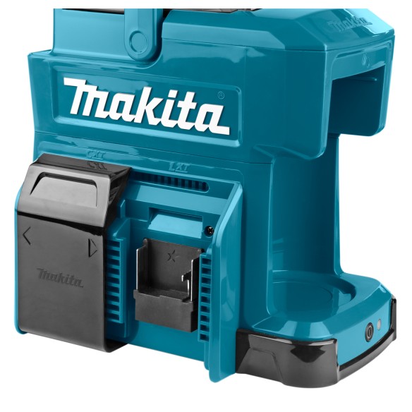 Cafetière à batterie Makita DCM501Z - 12V/18V, 240 ml, pour le travail - Corps seul (Sans batterie ni chargeur)
