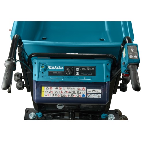Brouette électrique Makita DCU603Z - 36V (18V x2) - capacité 180 kg, 3 vitesses - Sans batterie ni chargeur