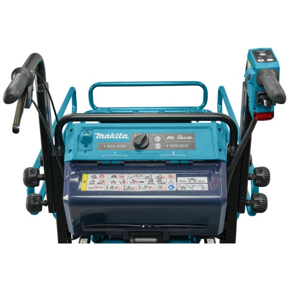 Brouette à batterie Makita DCU604Z - 36V (18V x2) - capacité 180 kg, moteur sans balais - Sans batterie ni chargeur