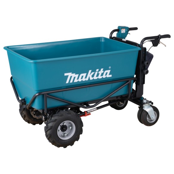 Brouette à batterie Makita DCU605Z - 36V (18V x2) - Charge 180 kg - 3 vitesses - Sans batterie ni chargeur