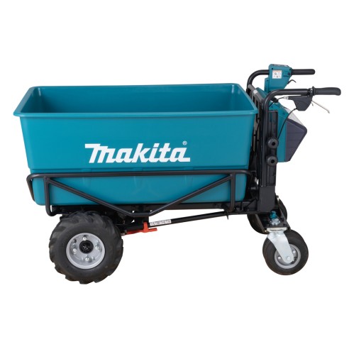Brouette à batterie Makita DCU605Z - 36V (18V x2) - Charge 180 kg - 3 vitesses - Sans batterie ni chargeur
