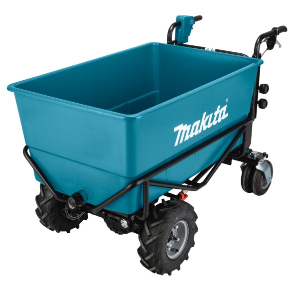 Brouette à batterie Makita DCU605Z - 36V (18V x2) - Charge 180 kg - 3 vitesses - Sans batterie ni chargeur