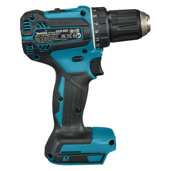 Perceuse visseuse Makita DDF485Z 18V - Moteur sans balais, 50 Nm, lumière LED intégrée - Sans batterie ni chargeur ni Coffret