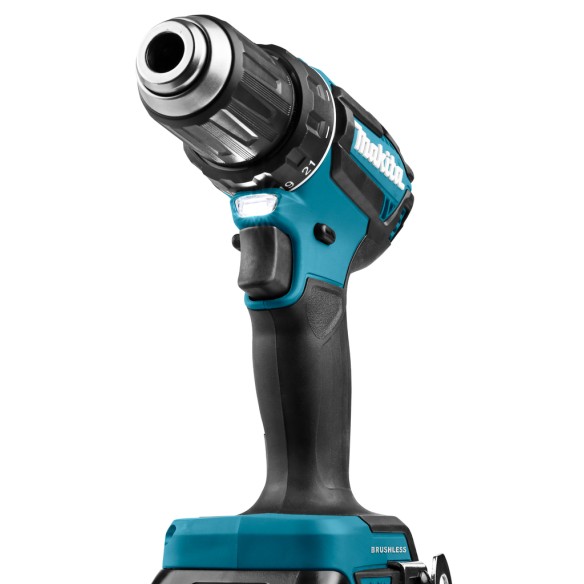 Perceuse visseuse Makita DDF485Z 18V - Moteur sans balais, 50 Nm, lumière LED intégrée - Sans batterie ni chargeur ni Coffret