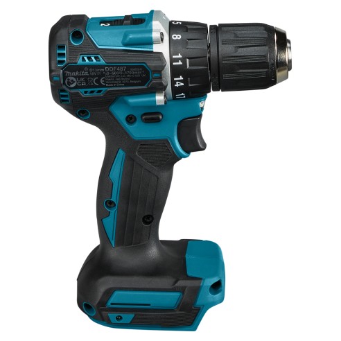 Perceuse visseuse Makita DDF487Z - 18V, 40 Nm, 2 vitesses, moteur sans balais - Sans batterie ni chargeur ni Coffret