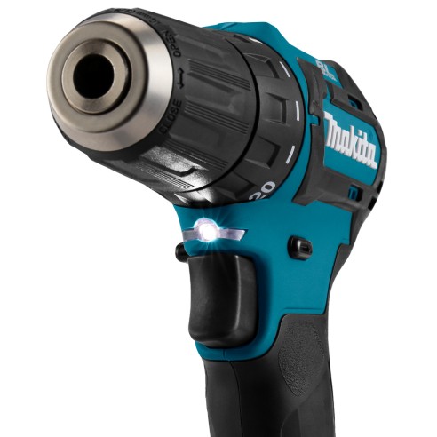 Perceuse visseuse 12V Makita DF332DZ - Moteur sans balais, 35 Nm, lumière LED, 2 vitesses - Sans batterie ni chargeur ni Coffret