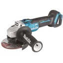 Mini meuleuse Makita DGA504Z - 125 mm - 18V - Moteur sans balais, démarrage en douceur - Sans batterie ni chargeur ni maletín
