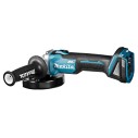 Mini meuleuse Makita DGA504Z - 125 mm - 18V - Moteur sans balais, démarrage en douceur - Sans batterie ni chargeur ni maletín